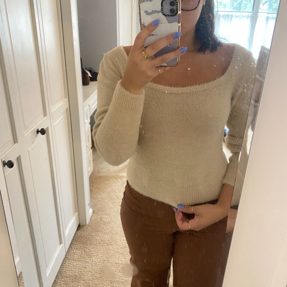 Nordstrom Fuzzy Sweater